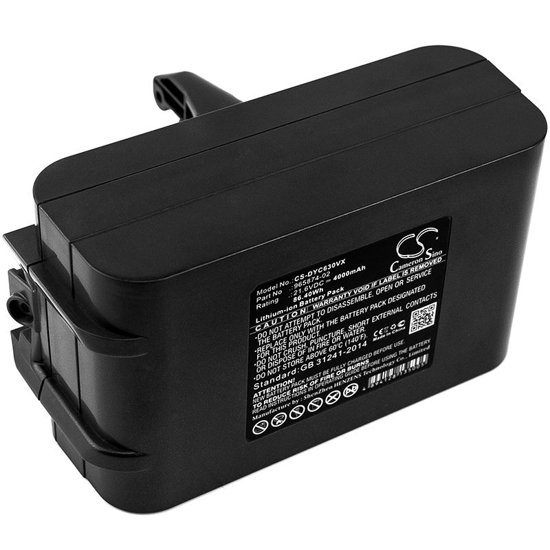4000mah Li-ion Battery Fits Dyson, Absolute, Dc58, Dc61 21.6v Vacuum Cameron Sino Technology Limited