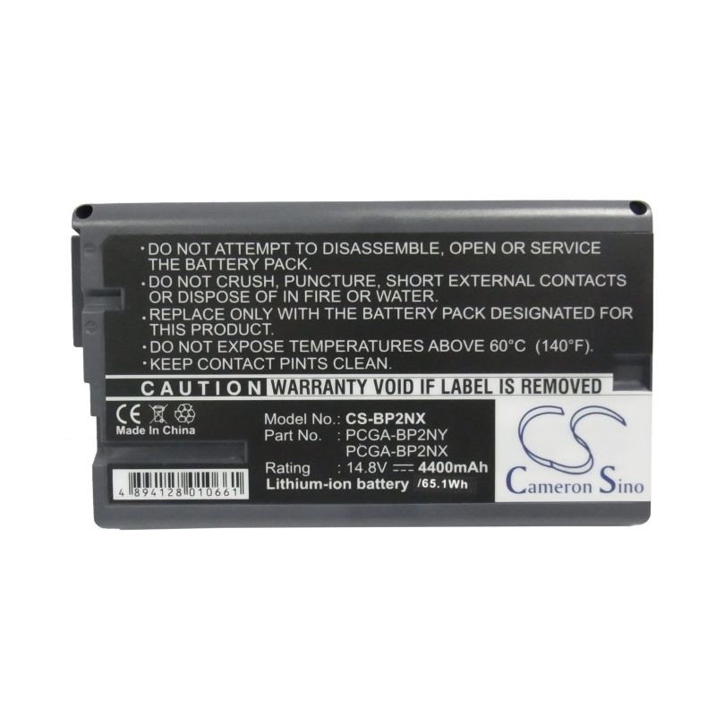 Li-ion Battery fits Sony, vaio Pcg-23p, vaio Pcg-fr130, vaio Pcg-fr215e 14.8V, 4400mAh Computer Cameron Sino Technology Limited (Suspended)
