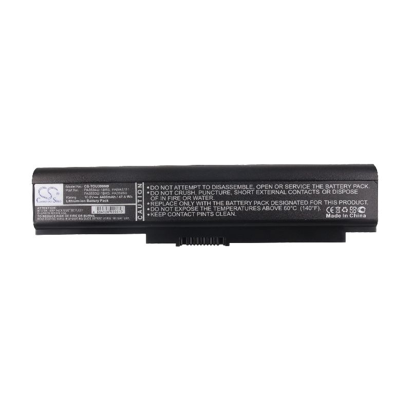 Li-ion Battery fits Toshiba, dynabook Cx/45c, dynabook Cx/45d, dynabook Cx/45e 10.8V, 4400mAh Notebook & Laptop Cameron Sino Technology Limited