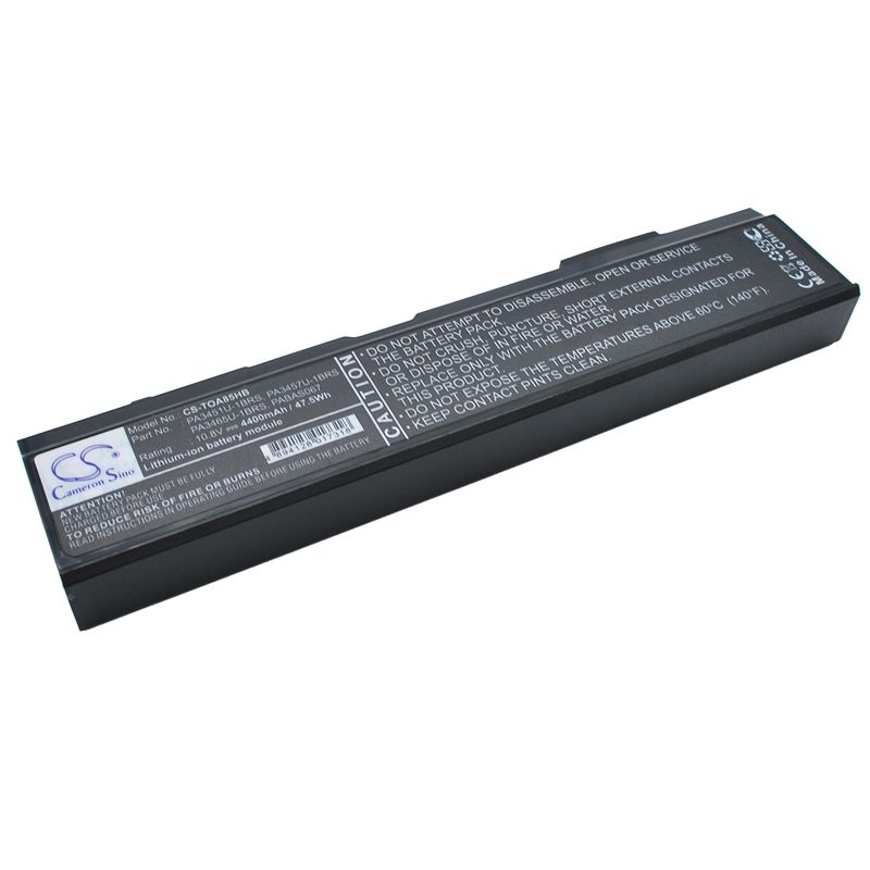 Li-ion Battery fits Toshiba, dynabook Ax/ 55a, dynabook Tw/ 750ls, equium A110-233 10.8V, 4400mAh Notebook & Laptop Cameron Sino Technology Limited