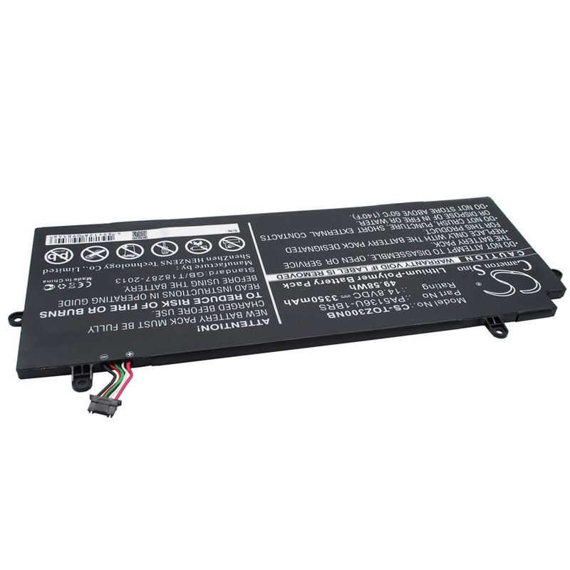 Li-Polymer Battery fits Toshiba, portege Z30, portege Z30 Ultrabook, portege Z30-002 14.8V, 3350mAh Notebook & Laptop Cameron Sino Technology Limited