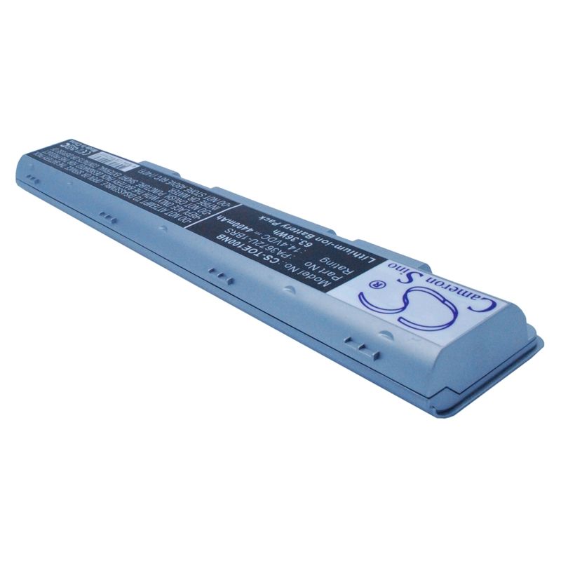 Li-ion Battery Fits Toshiba, Satellite E100, Satellite E105, Satellite E105-s1402 14.4v, 4400mah Notebook & Laptop Cameron Sino Technology Limited