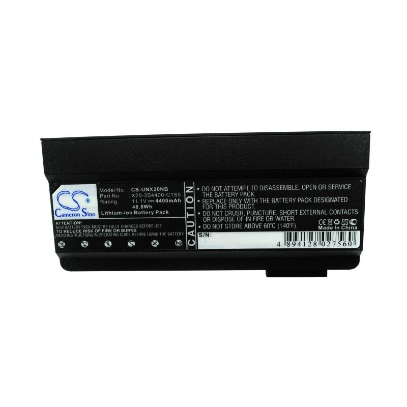 Li-ion Battery fits Uniwill, x20 11.1V, 4400mAh Computer Cameron Sino Technology Limited