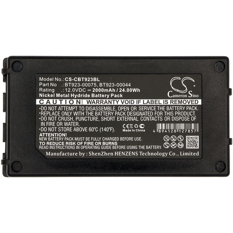Ni-mh Battery Fits Cattron Theimeg, Easy U. Mini, Th-ec 30 U. 40, Th-ec/lo 12.0v, 2000mah Crane Remote Control Cameron Sino Technology Limited