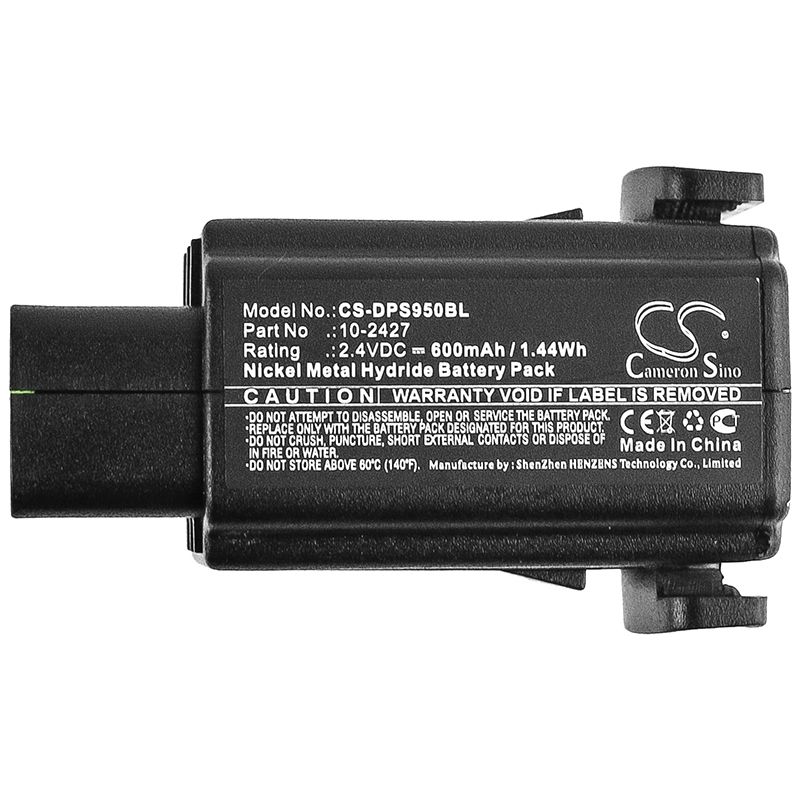 Ni-MH Battery fits Datalogic, 959, Powerscan Rf, Psrf1000 2.4V, 600mAh Barcode Scanner Cameron Sino Technology Limited