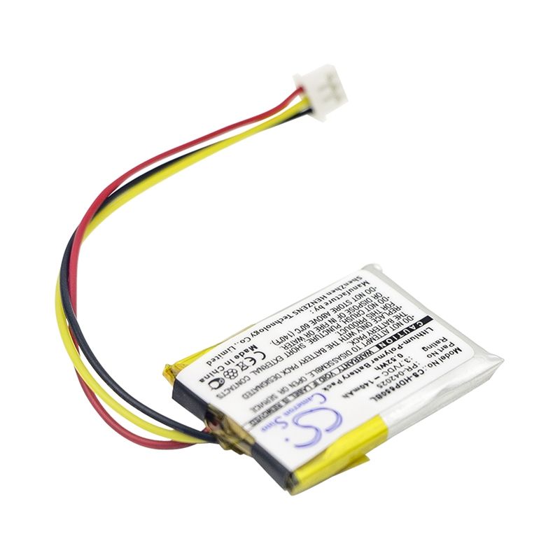 Li-Polymer Battery fits Dolphin, 6500ep, Handheld, Dolphin 6500ep 3.7V, 140mAh Barcode Scanner Cameron Sino Technology Limited