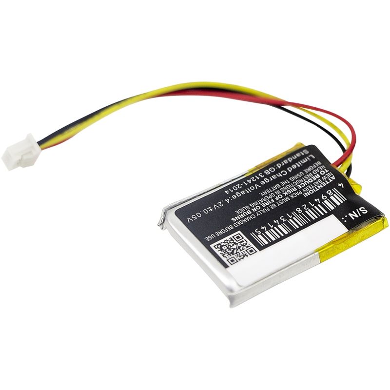 Li-Polymer Battery fits Dolphin, 6500ep, Handheld, Dolphin 6500ep 3.7V, 140mAh Barcode Scanner Cameron Sino Technology Limited