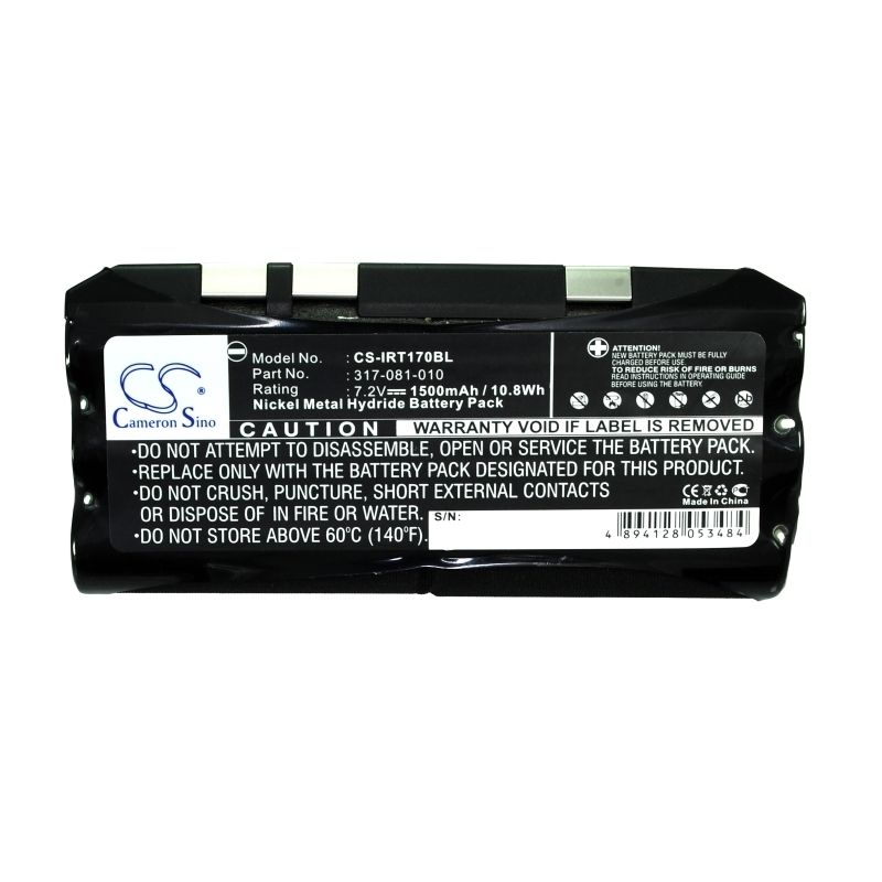 Ni-MH Battery fits Intermec, Dt1700, Rt1700, Rt1710 7.2V, 1500mAh Barcode Scanner Cameron Sino Technology Limited