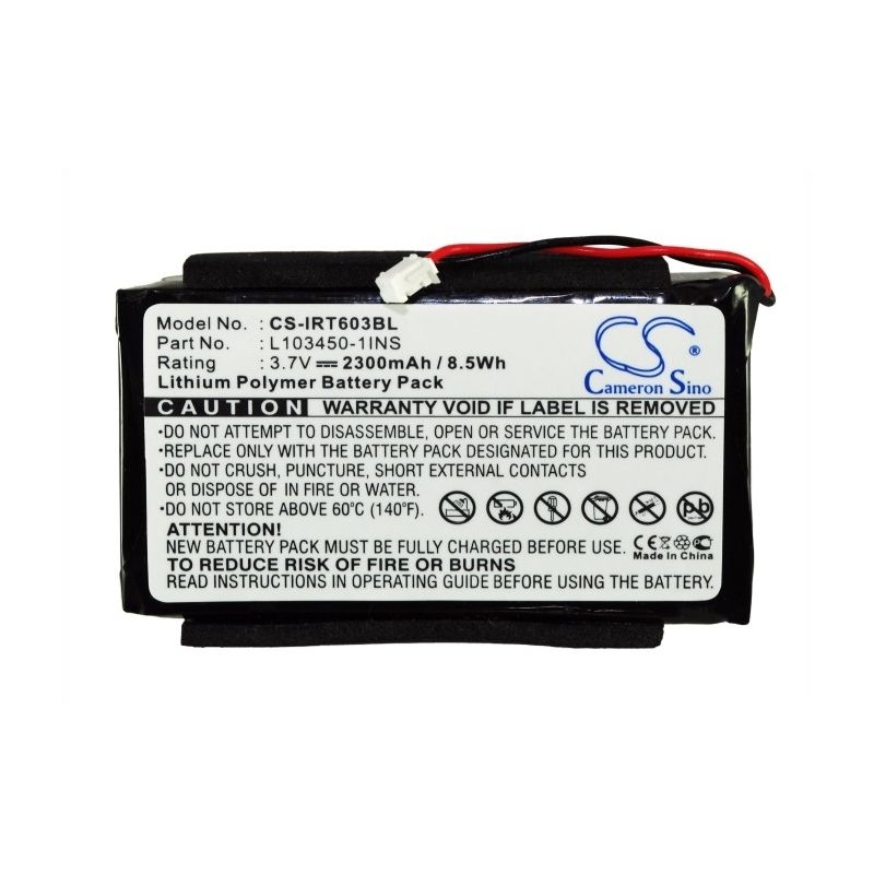 Li-Polymer Battery fits Intermec, 600, 600 Pen, 601 3.7V, 2300mAh Barcode Scanner Cameron Sino Technology Limited