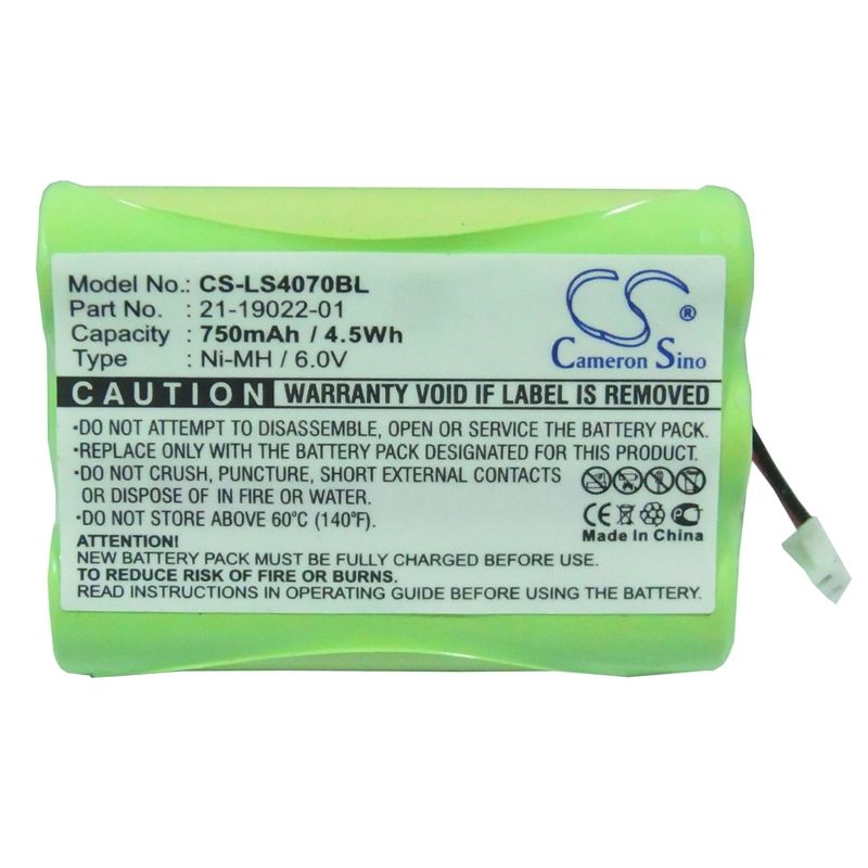 Ni-mh Battery Fits Symbol, Ls4070, Ls4071, Ls4074 6.0v, 750mah Barcode Scanner Cameron Sino Technology Limited
