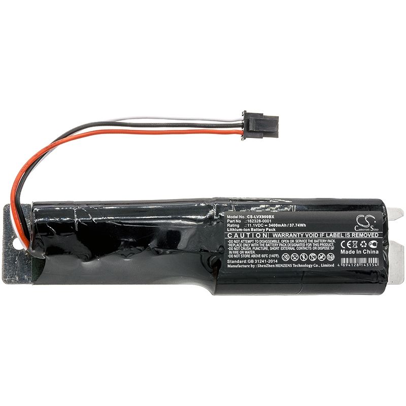Li-ion Battery fits Lxe, Vx9 11.1V, 3400mAh Barcode Scanner Cameron Sino Technology Limited