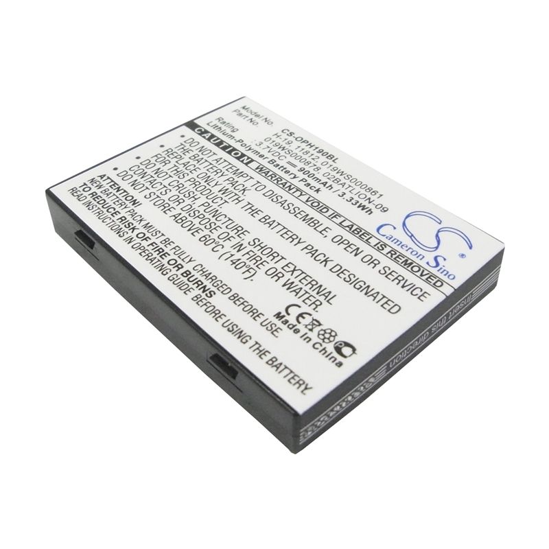 Li-ion Battery fits Opticon, H16, H-16, H-16a 3.7V, 900mAh Barcode Scanner Cameron Sino Technology Limited