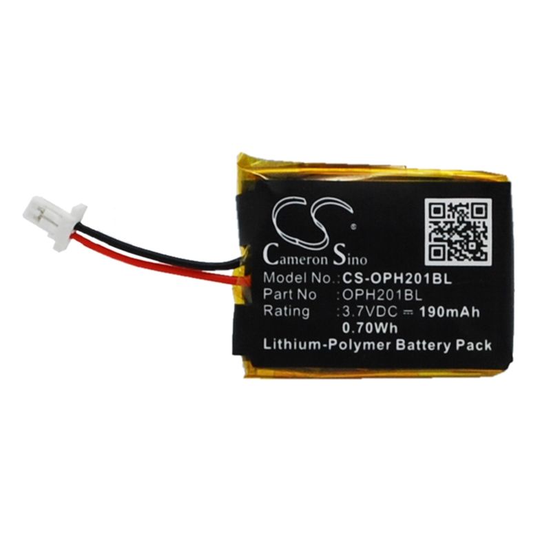 Li-polymer Battery Fits Opticon, Opn-2000, Opn-2001, Opn-2002 3.7v, 190mah Barcode Scanner Cameron Sino Technology Limited