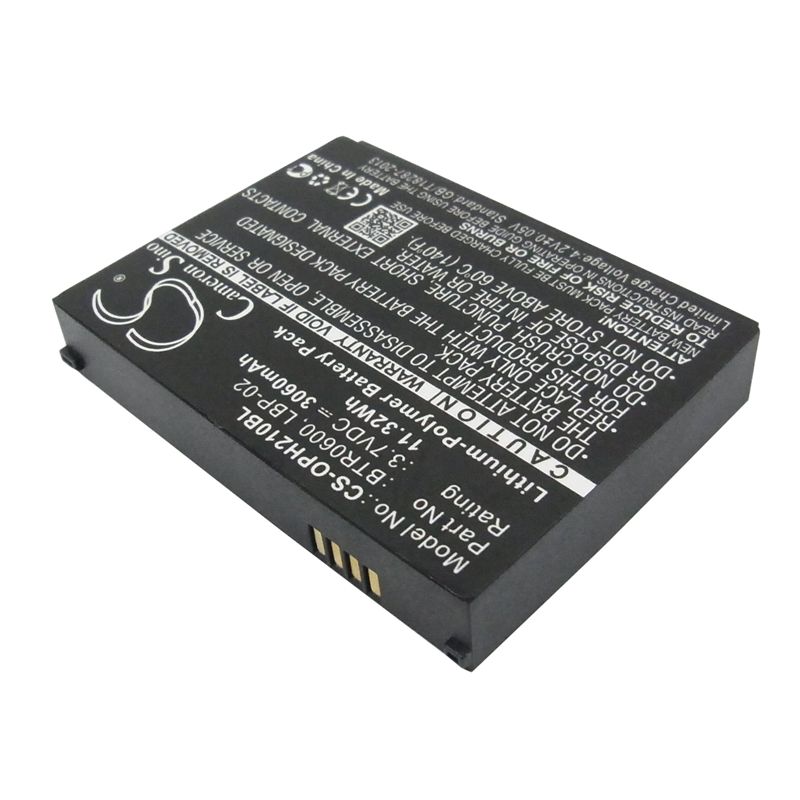 Li-polymer Battery Fits Opticon, H21, H21 1d, H21 1d Alpha 3.7v, 3060mah Barcode Scanner Cameron Sino Technology Limited