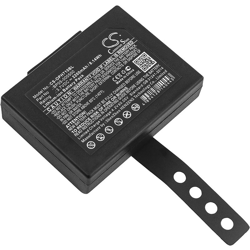 Li-ion Battery fits Opticon, Phl-7000, Phl-7100, Phl-7112 3.7V, 2200mAh Barcode Scanner Cameron Sino Technology Limited