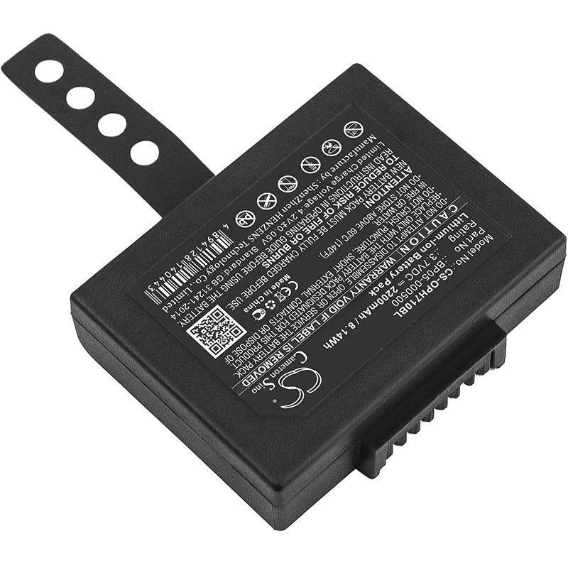 Li-ion Battery fits Opticon, Phl-7000, Phl-7100, Phl-7112 3.7V, 2200mAh Barcode Scanner Cameron Sino Technology Limited