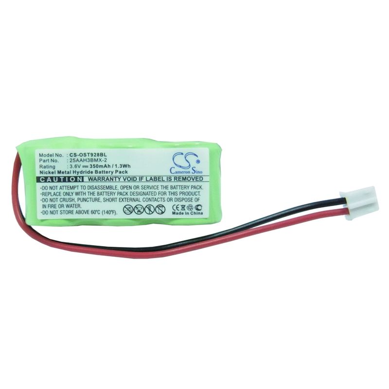 Ni-mh Battery Fits Oregon Scientific, Str918, Str928, Str938 3.6v, 350mah Barcode Scanner Cameron Sino Technology Limited