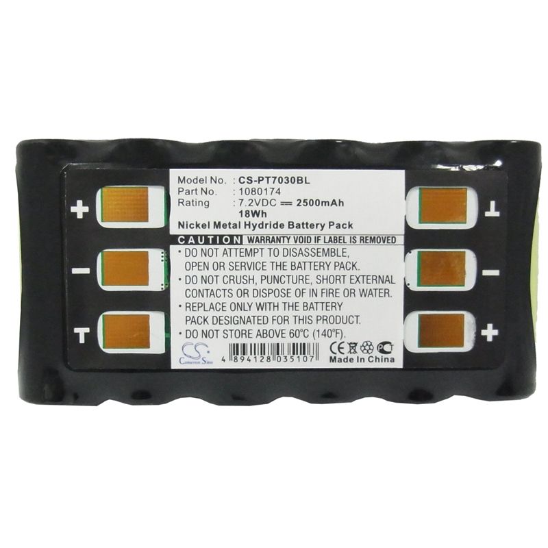Ni-MH Battery fits Psion, 19515, 7030, Teklogix 19505 7.2V, 2500mAh Barcode Scanner Cameron Sino Technology Limited
