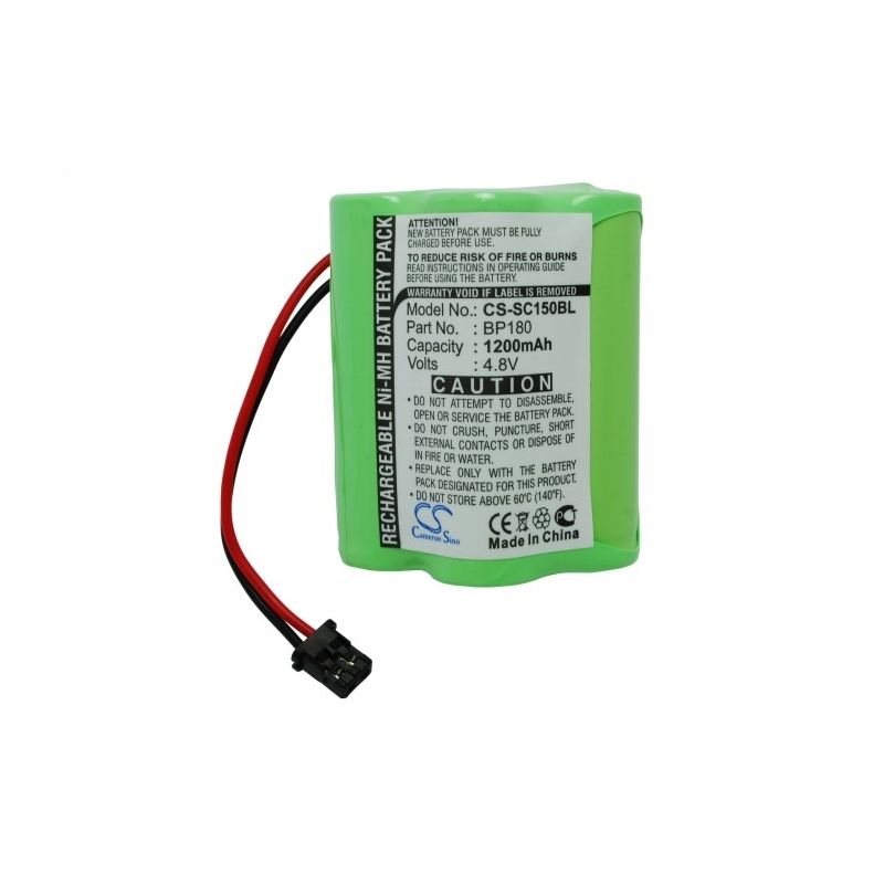 Ni-mh Battery Fits Bearcat, Bc120xlt, Bc220xlt, Bc230xlt 4.8v, 1200mah Two-Way Radio Cameron Sino Technology Limited