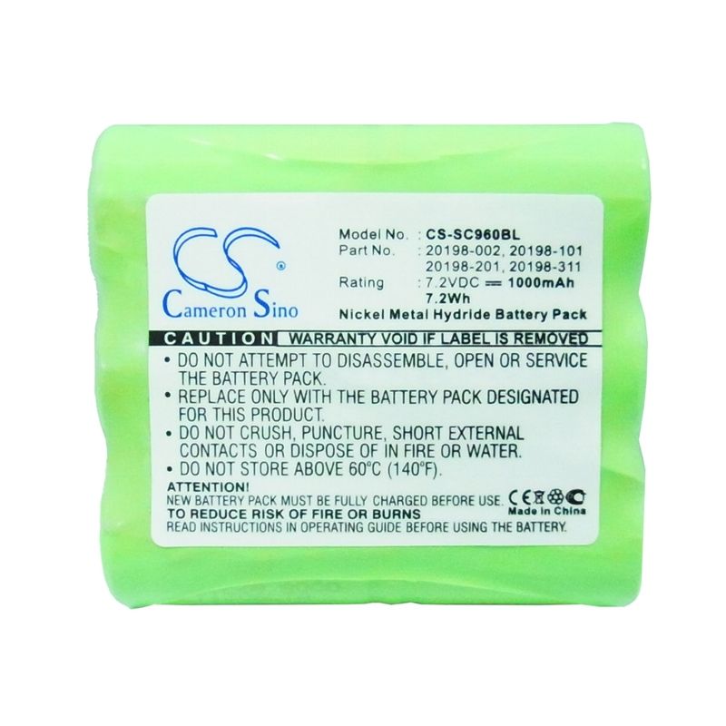 Ni-mh Battery Fits Symbol, H960-c, Ptc-960c, Ptc-960cl 7.2v, 1000mah Barcode Scanner Cameron Sino Technology Limited
