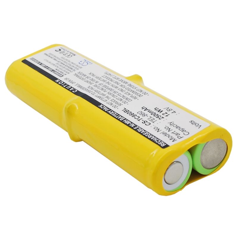 Ni-MH Battery fits Telxon, Ptc860, Ptc860ds, Ptc860es 4.8V, 2500mAh Barcode Scanner Cameron Sino Technology Limited