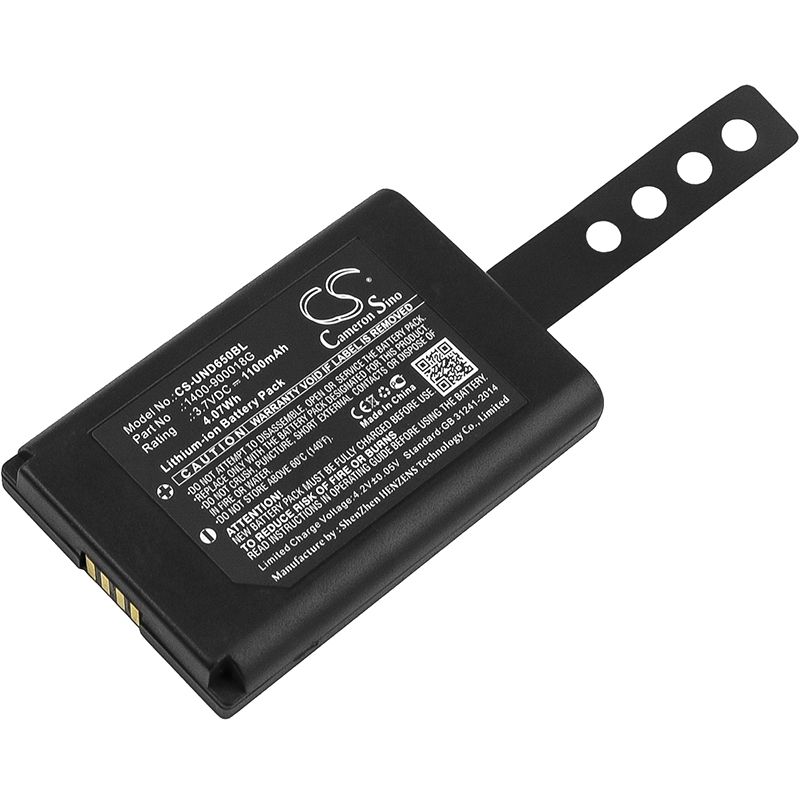 Li-ion Battery Fits Unitech, Rd650, Srd650 3.7v, 1100mah Barcode Scanner Cameron Sino Technology Limited