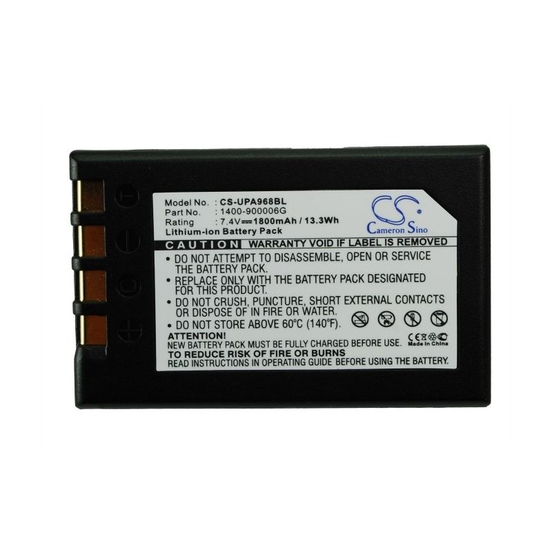 Li-ion Battery fits Unitech, Pa968ii 7.4V, 1800mAh Barcode Scanner Cameron Sino Technology Limited