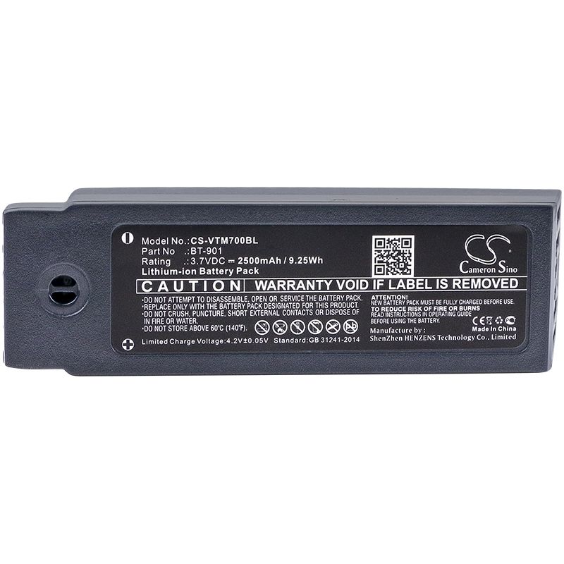 Li-ion Battery fits Vocollect, A700, A710, A720 3.7V, 2500mAh Barcode Scanner Cameron Sino Technology Limited