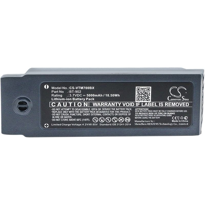 Li-ion Battery fits Vocollect, A700, A710, A720 3.7V, 5000mAh Barcode Scanner Cameron Sino Technology Limited