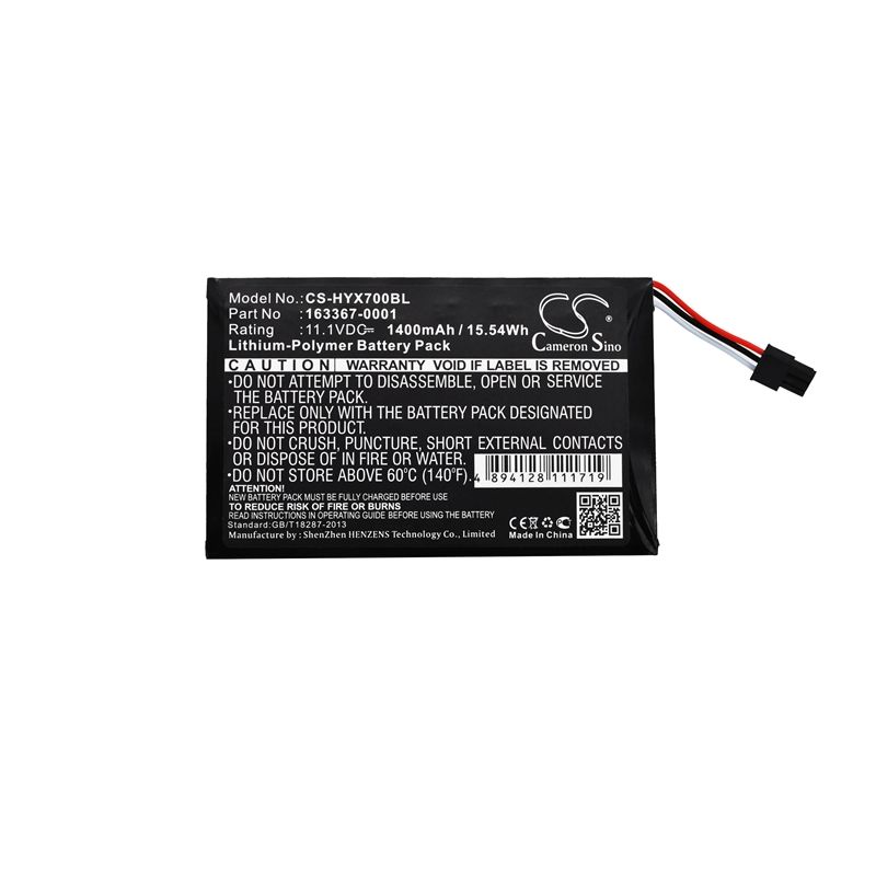 Li-Polymer Battery fits Honeywell, Tx700, Tx800 11.1V, 1400mAh Barcode Scanner Cameron Sino Technology Limited