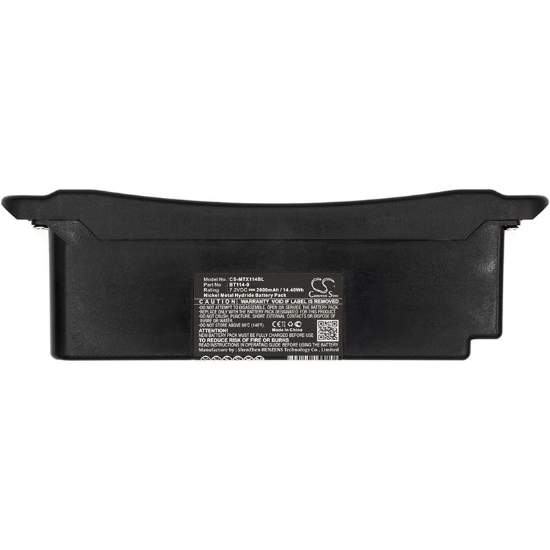 Ni-mh Battery Fits Magnetek, Bt114-0, Magnetek 7.2v, 2000mah Crane Remote Control Cameron Sino Technology Limited