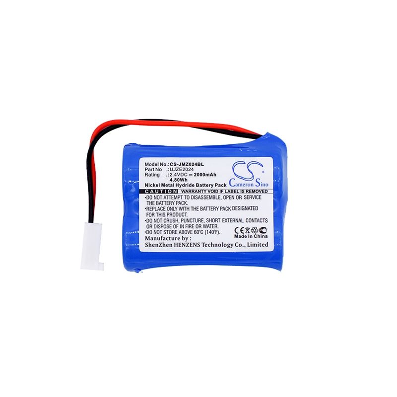 Ni-mh Battery Fits Jay, Transmitter Uj, Transmitter Up, 2.4v, 2000mah Crane Remote Control Cameron Sino Technology Limited