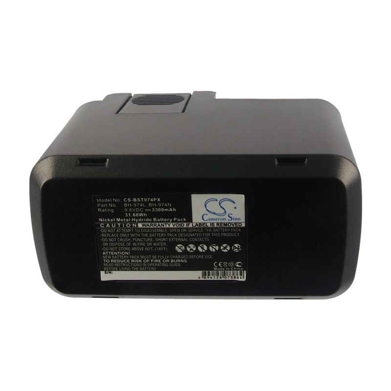 Ni-mh Battery Fits Bosch, Abs 96 M-2, Asb 96 P-2, Gbb 9.6ves-1 9.6v, 3300mah Power Tools Cameron Sino Technology Limited