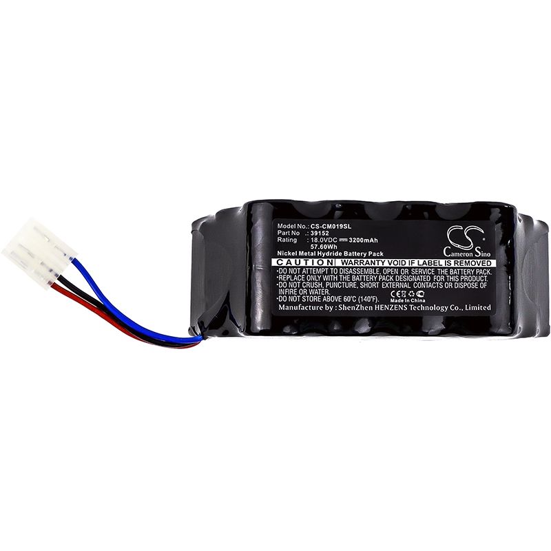 Ni-MH Battery fits Custom Battery Pack, 39152 18V, 3200mAh Battery Pack Cameron Sino Technology Limited