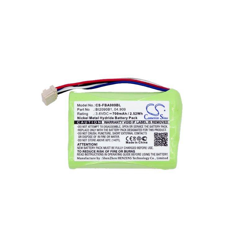 Ni-MH Battery fits Hbc, Cubix, Hbc 3.6V, 700mAh Crane Remote Control Cameron Sino Technology Limited