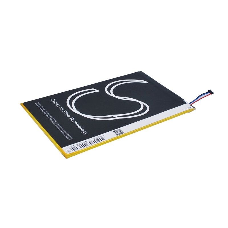 Li-polymer Battery Fits Acer, A1-830, A1-830-2csw-l16t, Iconia A1-830-25601g01nsw 3.7v, 4500mah Tablet Cameron Sino Technology Limited