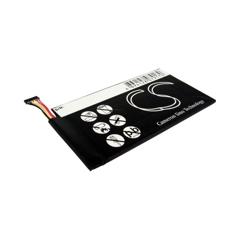 Li-polymer Battery Fits Asus, Me370t, Memo Pad Me370t, Memo Pad Me370t 16gb 3.7v, 4300mah Tablet Cameron Sino Technology Limited