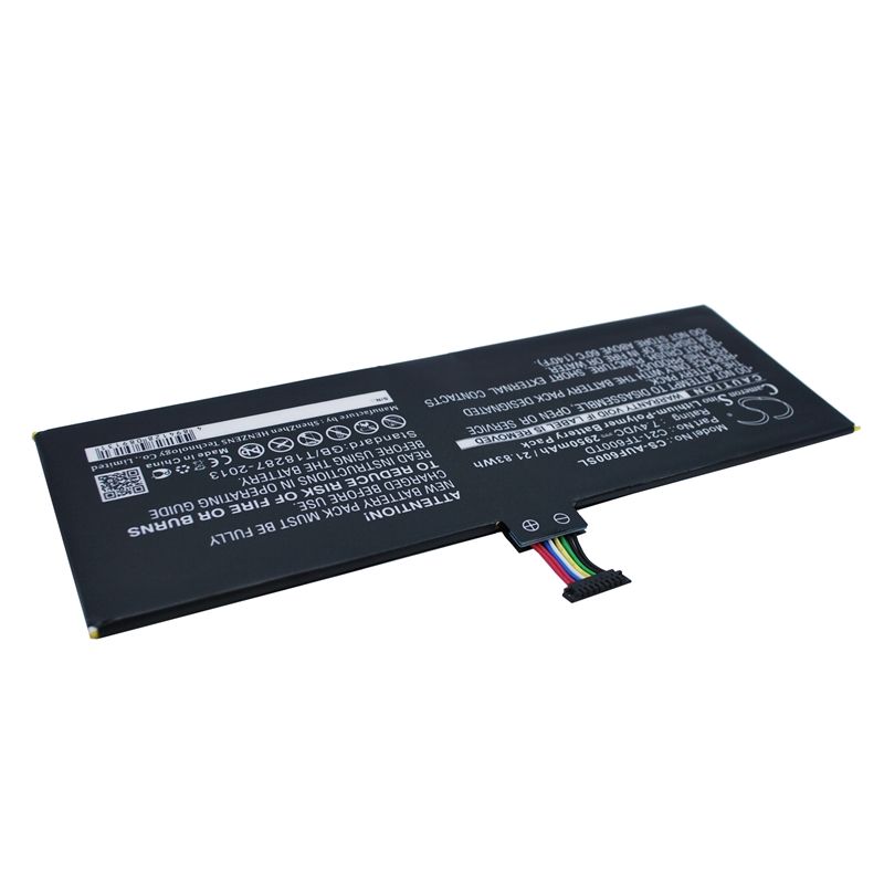 Li-Polymer Battery fits Asus, Vivotab Tf600t 7.4V, 2950mAh Computer Cameron Sino Technology Limited
