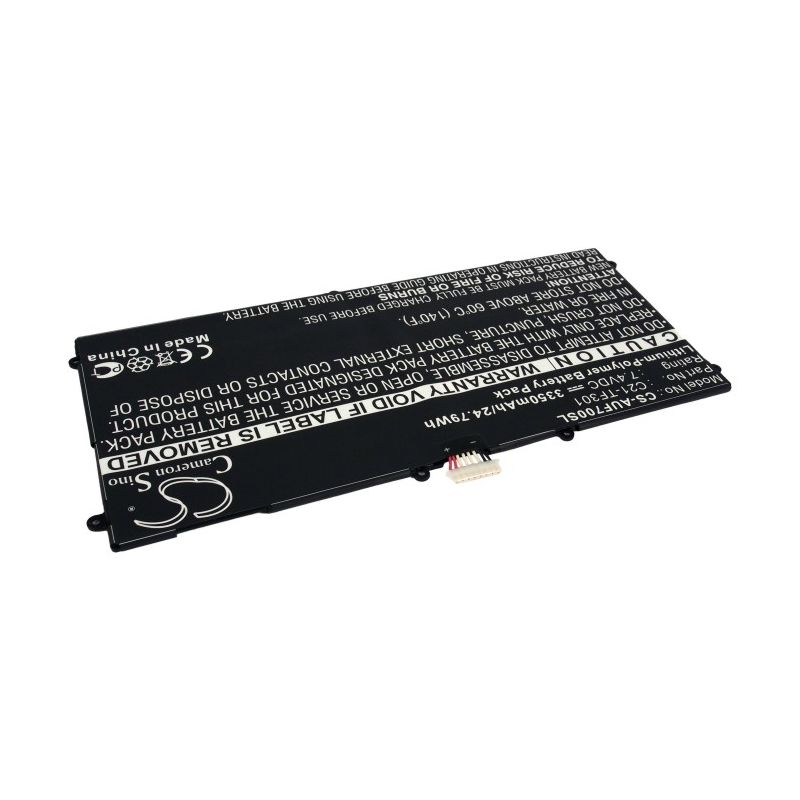 Li-Polymer Battery fits Asus, Ee Pad Tf700, Tf700t, Transformer Pad Tf700 7.4V, 3350mAh Tablet Cameron Sino Technology Limited