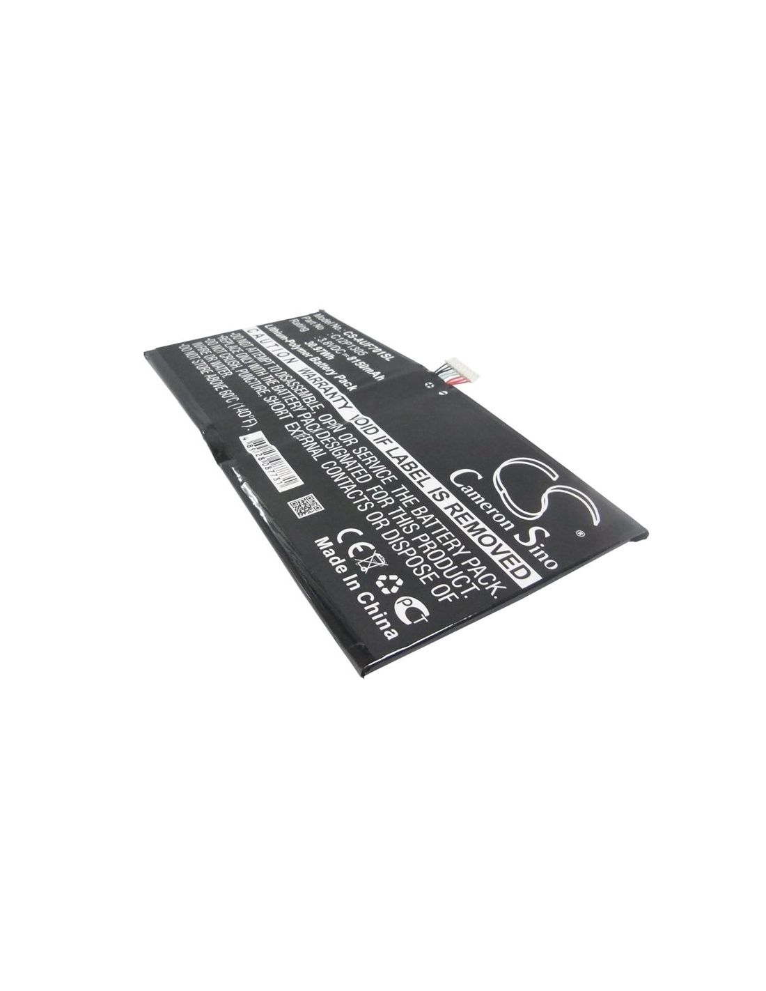 Li-polymer Battery Fits Asus, K00c, Tf701t, Transformer Tf701t 3.8v, 8150mah Tablet Cameron Sino Technology Limited