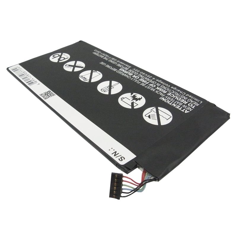 Li-Polymer Battery fits Asus, K00f, Me102, Me102a 3.75V, 4900mAh Tablet Cameron Sino Technology Limited
