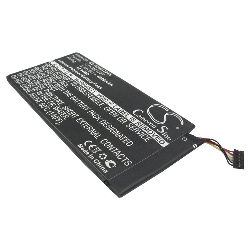 Li-Polymer Battery fits Asus, Fonepad 7", K004, Me172 3.75V, 4250mAh Tablet Cameron Sino Technology Limited