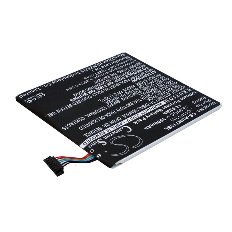 Li-Polymer Battery fits Asus, K00s, K00z, Me175cg 3.8V, 3900mAh Tablet Cameron Sino Technology Limited