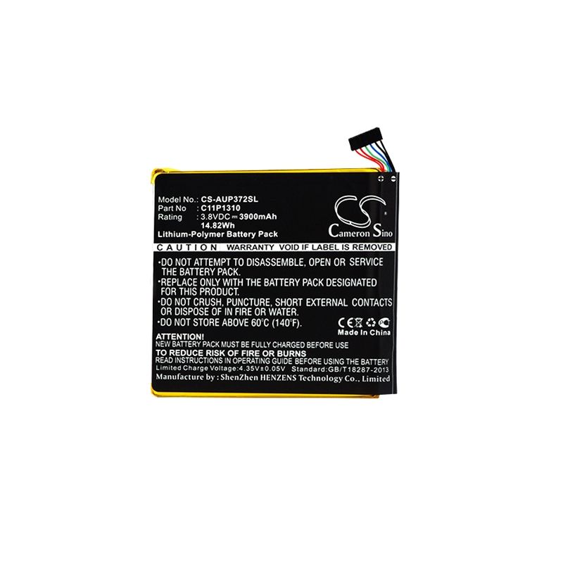 Li-Polymer Battery fits Asus, Fonepad 7, Me372cg, Padfone 7 3.8V, 3900mAh Tablet Cameron Sino Technology Limited