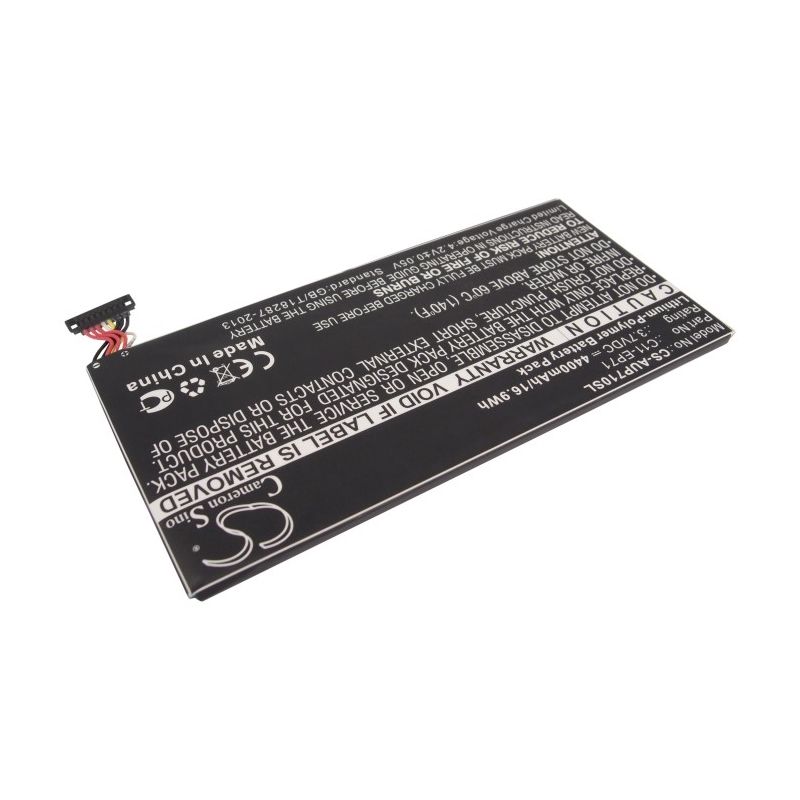 Li-Polymer Battery fits Asus, Eee Pad Memo Ep71, Ep71, N71png3 3.7V, 4400mAh Tablet Cameron Sino Technology Limited