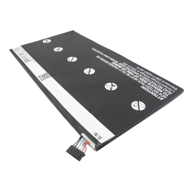 Li-polymer Battery Fits Asus, T100, T100t, T100ta 3.8v, 8150mah Tablet Cameron Sino Technology Limited