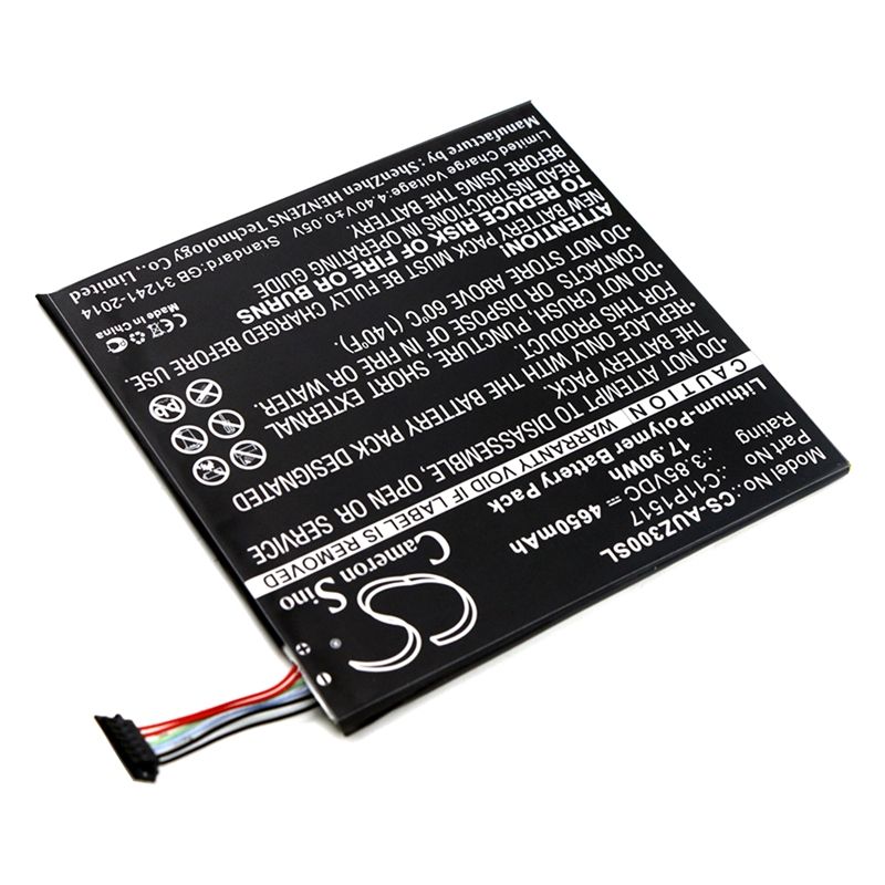 Li-polymer Battery Fits Asus, Pad Zenpad Zenpad 10 Z0310m, Pad Zenpad Zenpad 10 Z300m 3.85v, 4650mah Tablet Cameron Sino Technology Limited