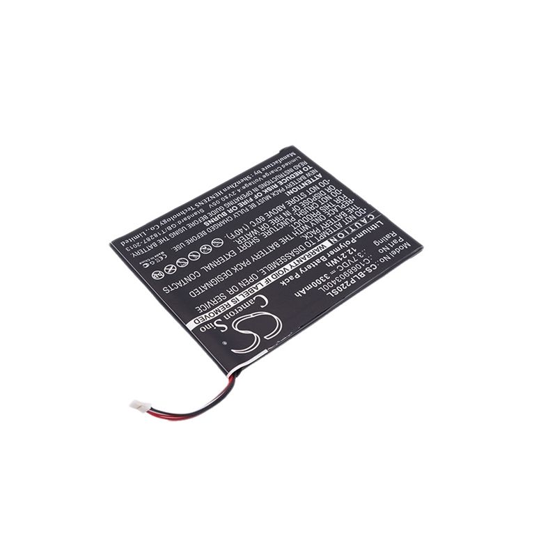 Li-Polymer Battery fits Blu, Bt-e505, P220, P220u 3.7V, 3300mAh Computer Cameron Sino Technology Limited (Suspended)