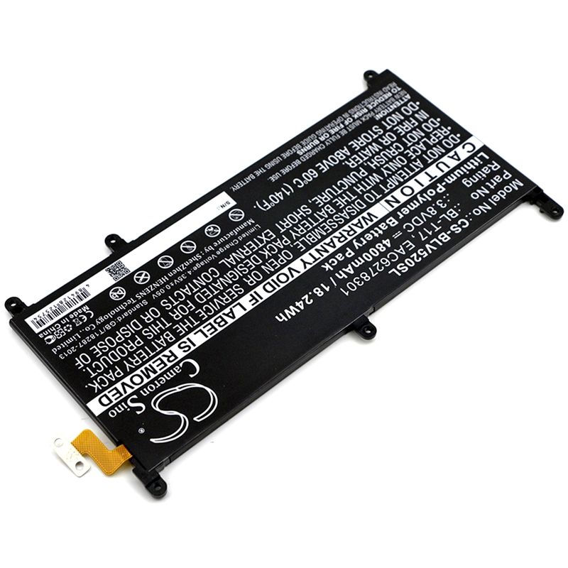 Li-polymer Battery Fits Lg, G Pad Iii 8.0, G Pad X 8.3, Vk815 3.8v, 4800mah Tablet Cameron Sino Technology Limited