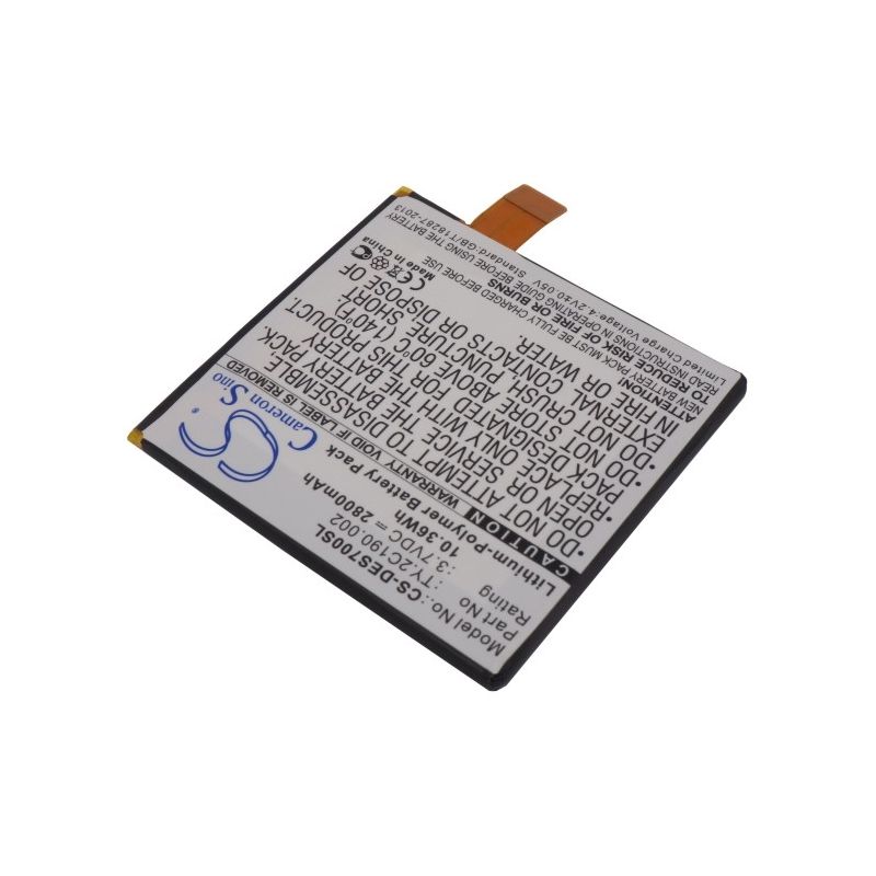 Li-polymer Battery Fits Dell, Looking Glass, Opus One, Streak 7 3.7v, 2800mah Tablet Cameron Sino Technology Limited